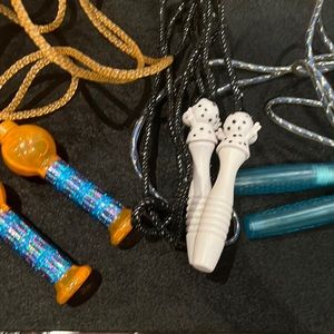 Set of 4 skipping ropes